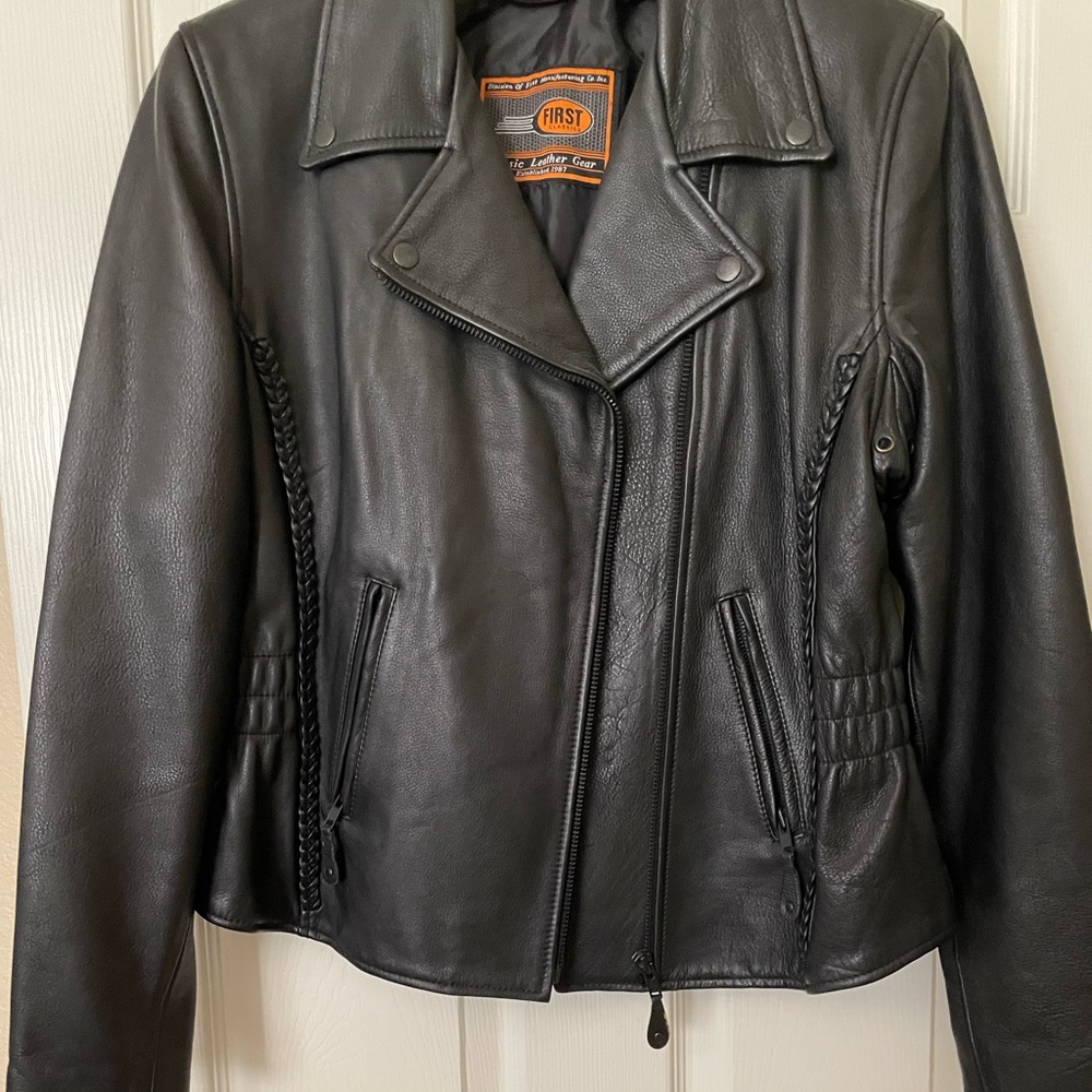 First Classics Black Leather Jacket